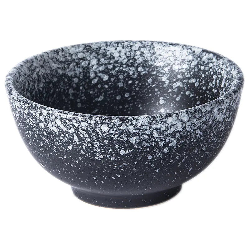 Japanese Style Ceramic Rice and Soup Bowl Set