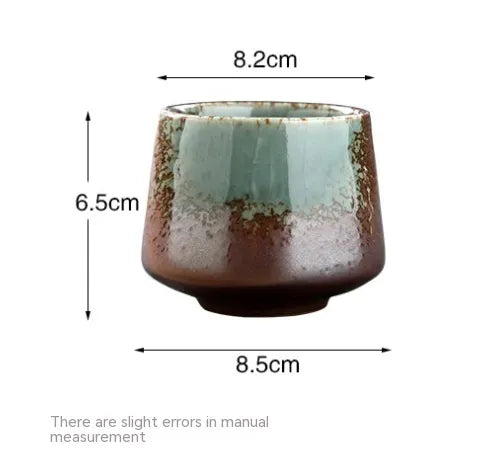 Retro Stoneware Ceramic Cup